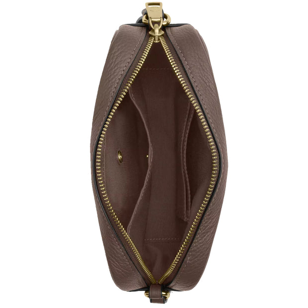 Interior View of Coach Mini Jamie Camera Bag - Dark Stone CQ875