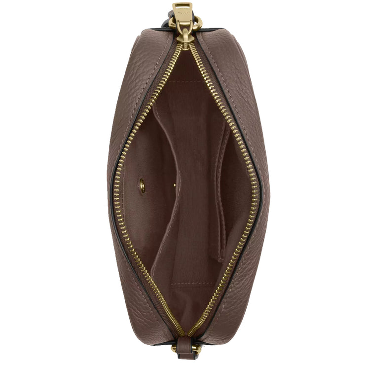 Interior View of Coach Mini Jamie Camera Bag - Dark Stone CQ875