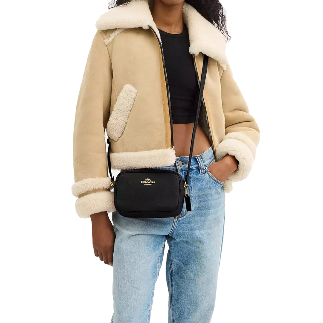 Buy Coach Mini Jamie Camera Bag in Black CQ875 Online in Singapore