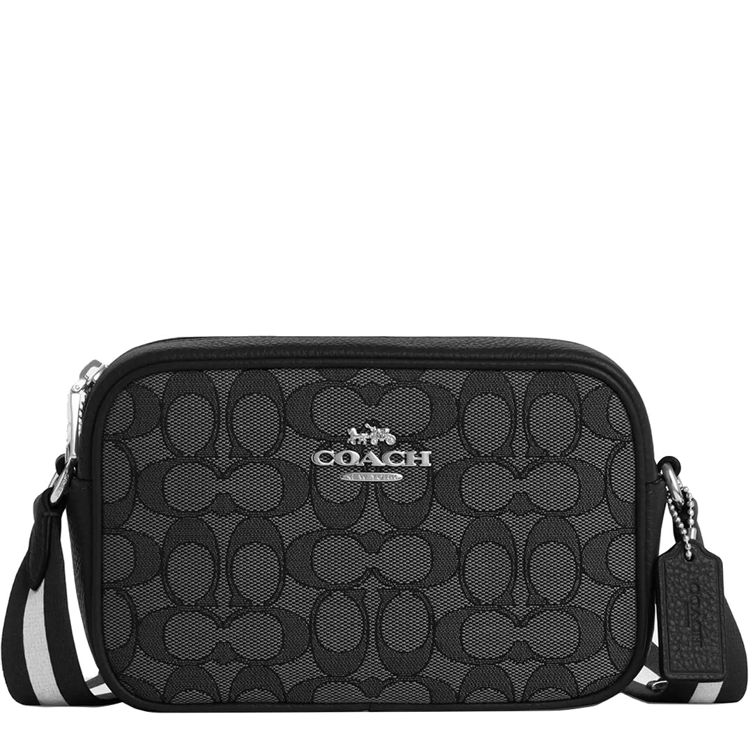 Buy Coach Mini Jamie Camera Bag In Signature Jacquard in Smoke