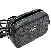 Buy Coach Mini Jamie Camera Bag In Signature Jacquard in Smoke/ Black Multi CO927 Online in Singapore | PinkOrchard.com