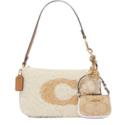 Buy Coach Mini Nolita Bag Charm In Signature Canvas in Light Khaki/ Chalk CG761 Online in Singapore | PinkOrchard.com