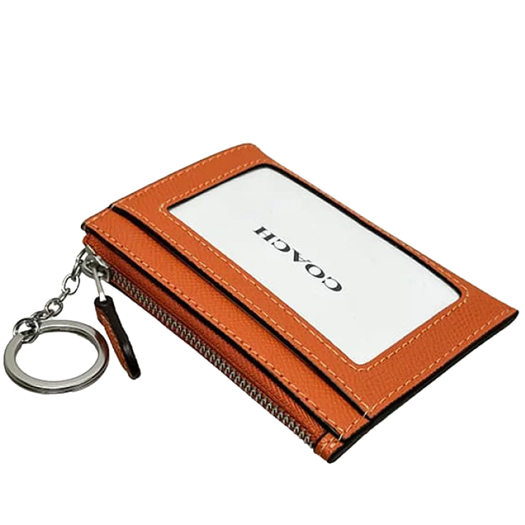 Buy Coach Mini Skinny ID Case in Bright Orange 88250 Online in
