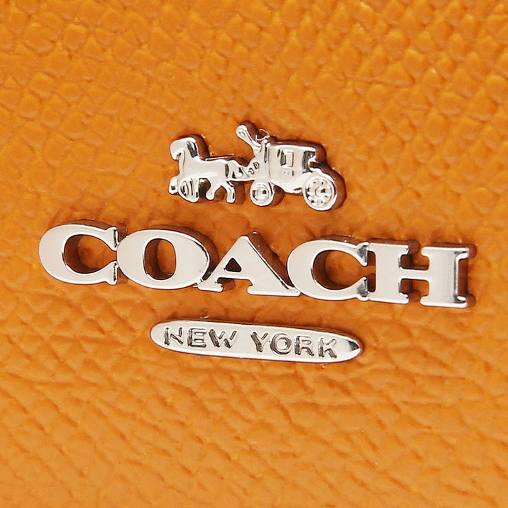 Coach Mini Skinny ID Case in Papaya 88250