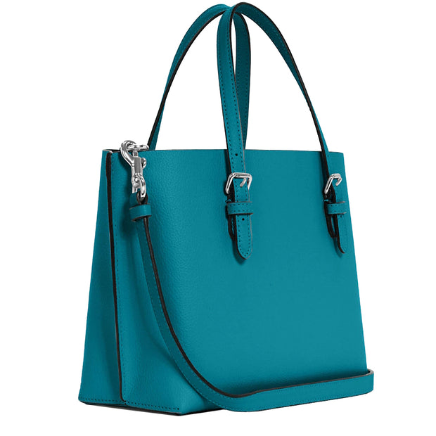 Coach Mollie Tote Bag 25 in Teal C4084