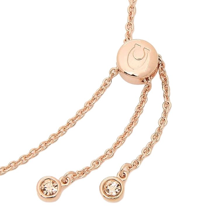 Buy Coach Open Circle Slider Bracelet in Rose Gold F67072 Online in Singapore | PinkOrchard.com