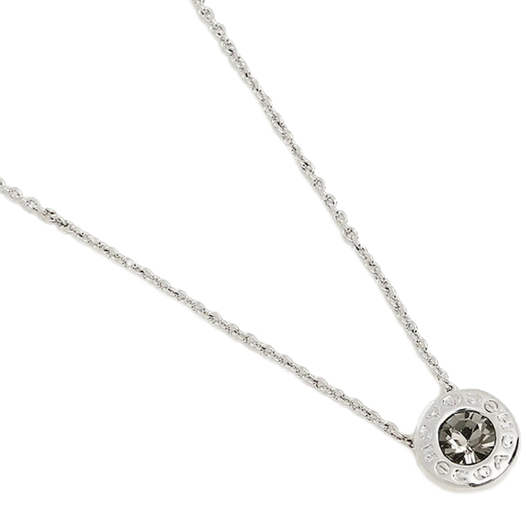 Buy Coach Open Circle Stone Necklace in Silver F54514 Online