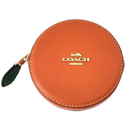 Front View of Coach Orange Coin Case - Spice Orange CAN29
