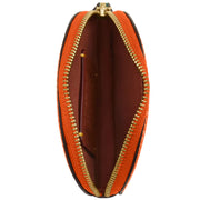 Interior View of Coach Orange Coin Case - Spice Orange CAN29
