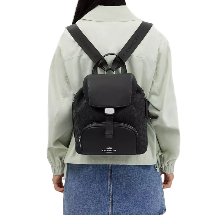 coach backpack qoo10 Buy Coach Pace Large Backpack Bag In Signature Jacquard in Black CT812 Online in Singapore |