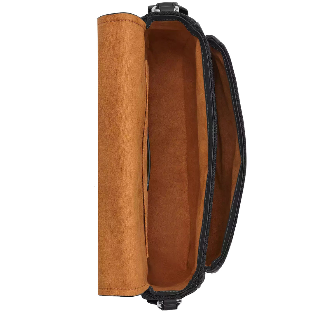 Buy Coach Pace Messenger Bag In Signature Jacquard in Black
