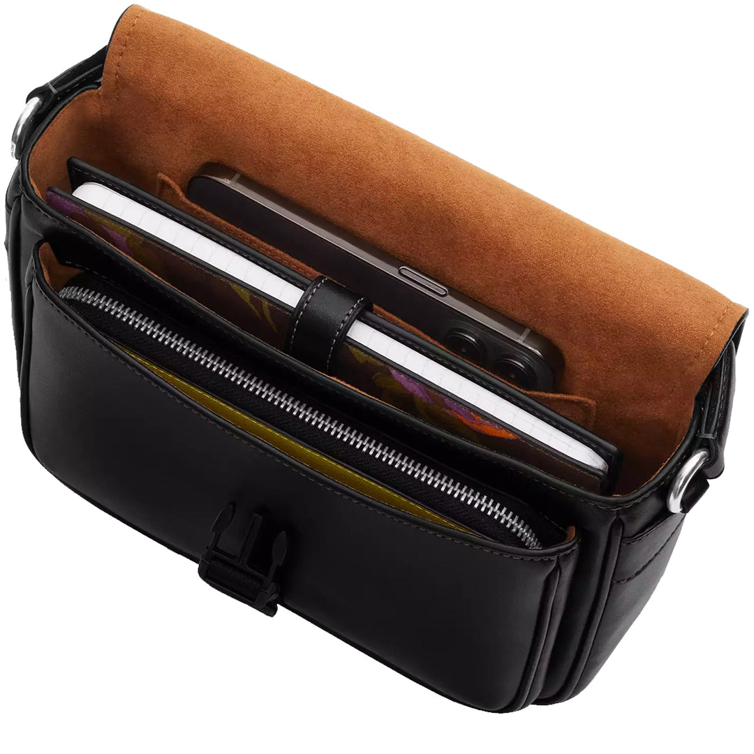 Buy Coach Pace Messenger Bag In Signature Jacquard in Black