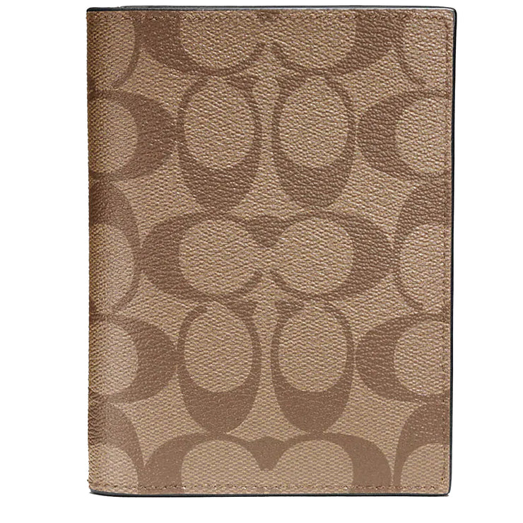 Buy Coach Passport Case In Signature Canvas in Tan 93518 Online in Singapore | PinkOrchard.com