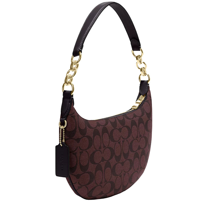 Buy Coach Payton Hobo Bag In Signature Canvas in Brown/ Black CE620 Online in Singapore | PinkOrchard.com