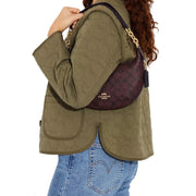 Buy Coach Payton Hobo Bag In Signature Canvas in Oxblood Multi CE620 Online in Singapore | PinkOrchard.com