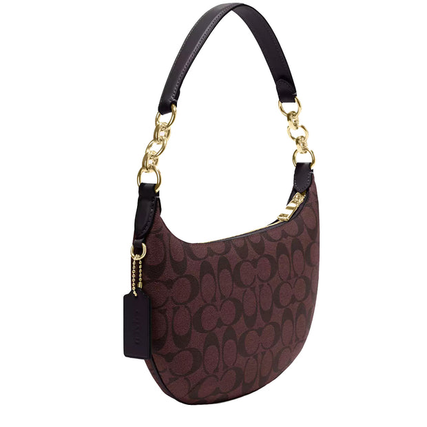Buy Coach Payton Hobo Bag In Signature Canvas in Oxblood Multi CE620 Online in Singapore | PinkOrchard.com