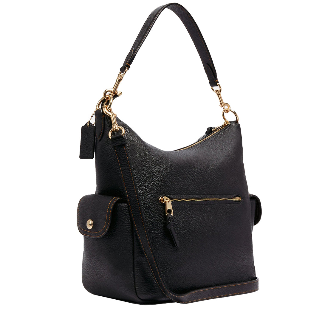 coach backpack pennie Shoulder Bag in Black 6152 – wacky worm hook Latest Fly Fishing News Color:Website Exclusive Refined pebble leather Inside