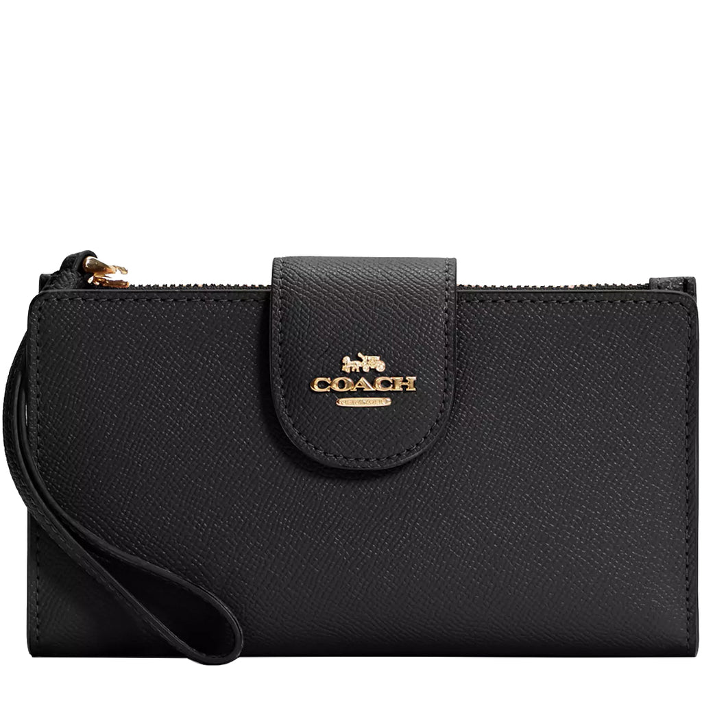 Coach-Phone-Wallet-In-Black-