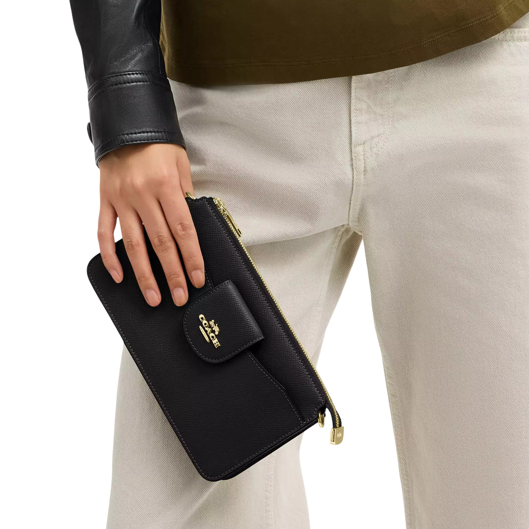 Coach Poppy Crossbody Bag - Black CCK65 | Designer Bags Sale