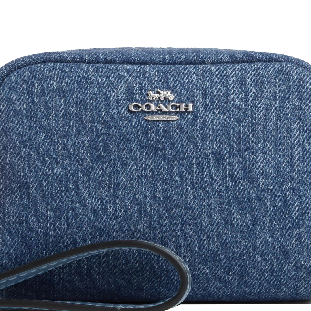Buy Coach Pouch Wristlet in Indigo CAP97 Online in Singapore