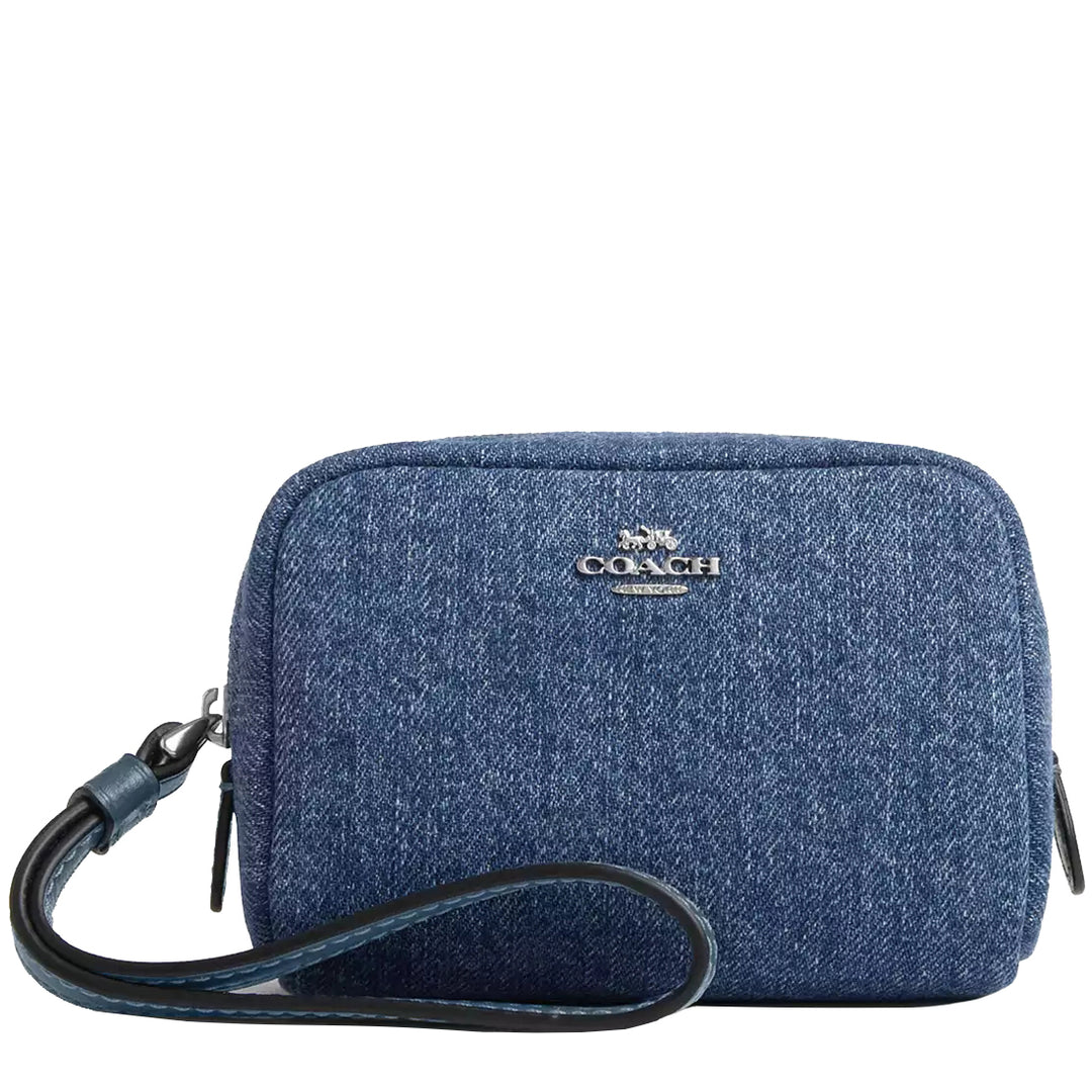 Buy Coach Pouch Wristlet in Indigo CAP97 Online in Singapore