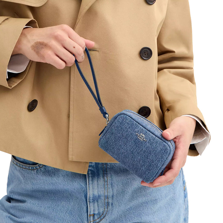 Buy Coach Pouch Wristlet in Indigo CAP97 Online in Singapore | PinkOrchard.com