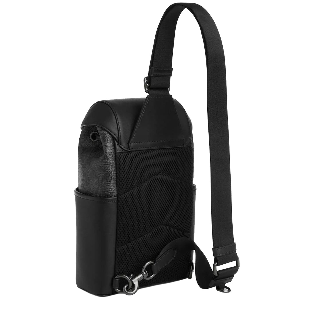 COACH ブラック バッグ 公式】COACH – コーチ | リーグ フラップ バックパック