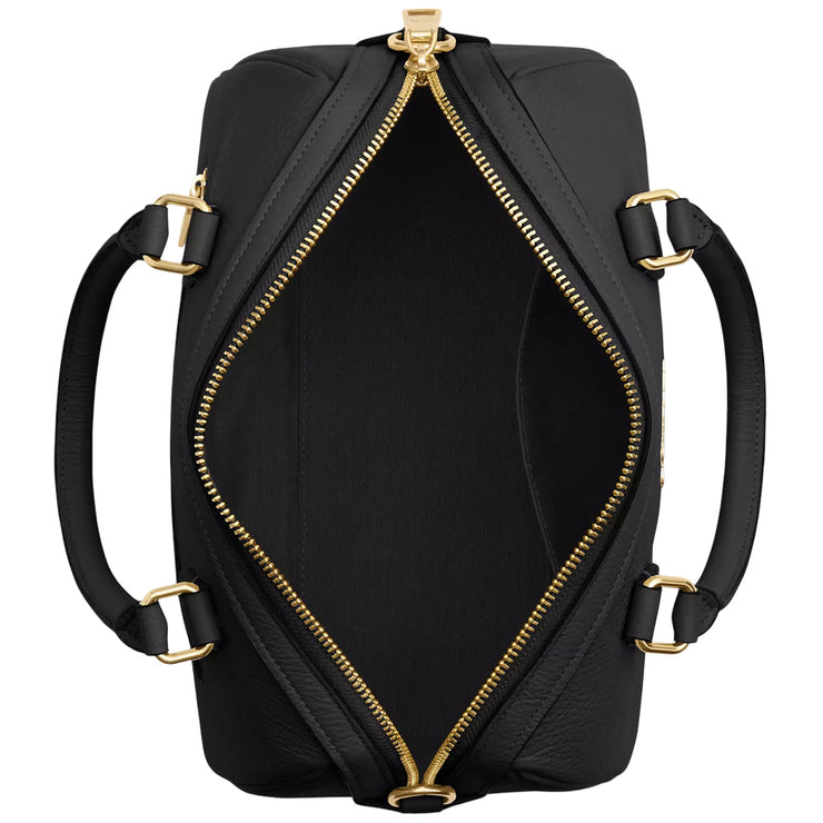 Interior View of Coach Rowan Satchel Bag - Black CV962