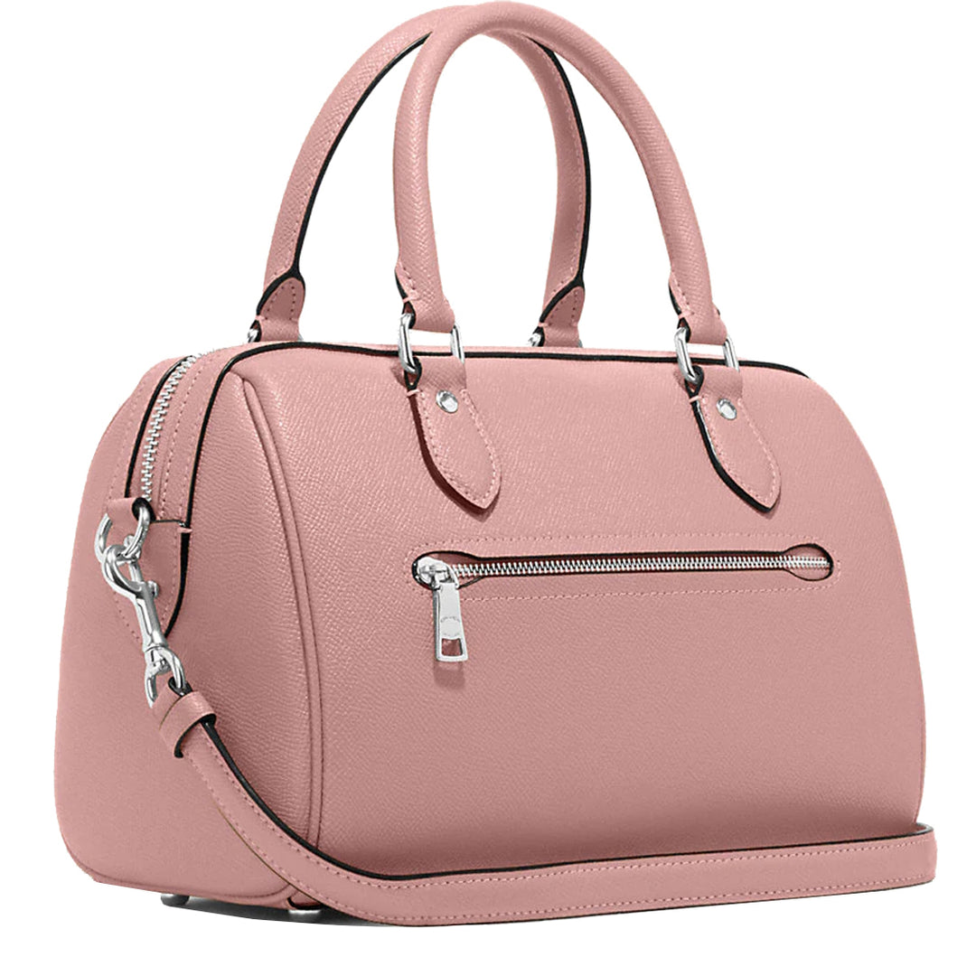 Coach Rowan Satchel Bag In Light Pink CH282 – PinkOrchard.com