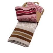 Buy Coach Signature Calf Socks in Rouge/ Chalk CH397 Online in Singapore | PinkOrchard.com