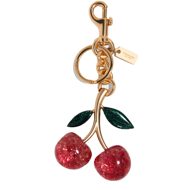 Buy Coach Signature Cherry Bag Charm in Pink Multi 88547 Online in Singapore | PinkOrchard.com