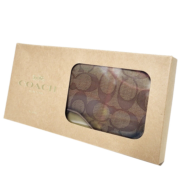 Buy Coach Signature Eye Mask in Khaki CE958 Online in Singapore | PinkOrchard.com