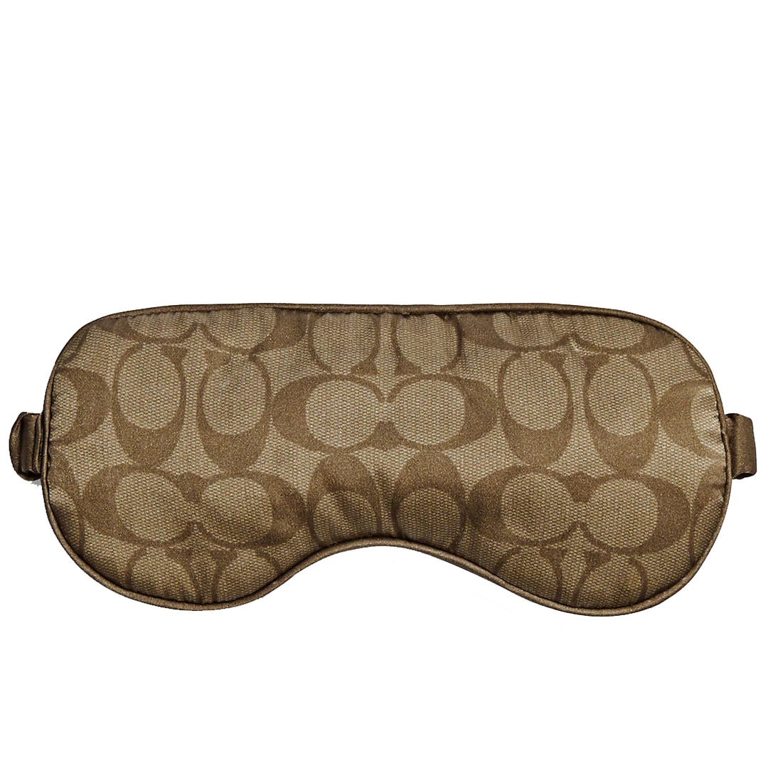 Coach-Signature-Eye-Mask-Khaki