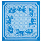 Buy Coach Signature Horse And Carriage Silk Square Scarf in Electric Blue CM321 Online in Singapore | PinkOrchard.com