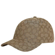 Buy Coach Signature Jacquard Baseball Hat in Khaki CB706 Online in Singapore | PinkOrchard.com