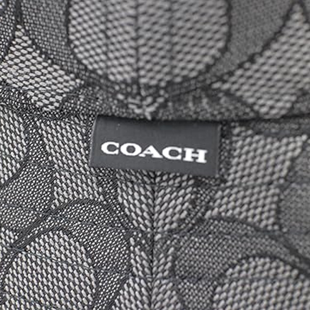 Buy Coach Signature Jacquard Bucket Hat In Charcoal CH401 Online