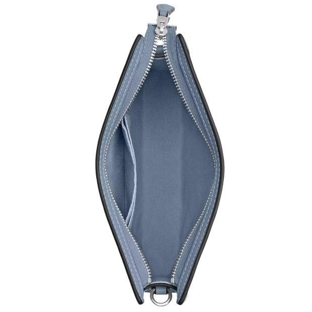 Interior View of Coach Slim Crossbody Bag In Signature Canvas - Chambray CBM46