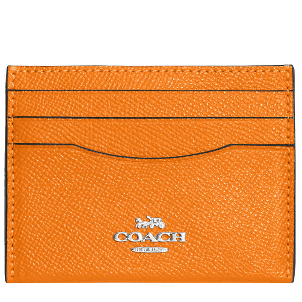 Buy Coach Slim Id Card Case in Bright Mandarin CH145 Online in Singapore | PinkOrchard.com