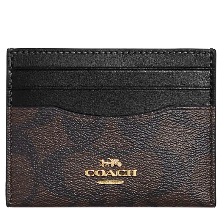 [READY STOCK] COACH Slim ID Card Case With Puffy Diamond Quilting