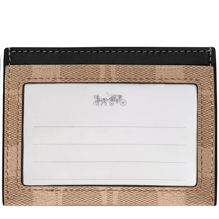 Buy Coach Slim Id Card Case In Signature Canvas In Tan CQ031 Online in Singapore | PinkOrchard.com