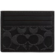 Buy Coach Slim Id Card Case In Signature Denim in Black CP224 Online in Singapore | PinkOrchard.com