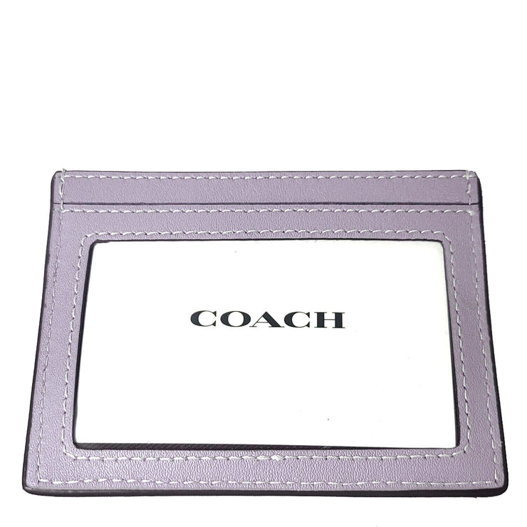 Coach Slim Id Card Case With Puffy Diamond Quilting in Mist CJ525