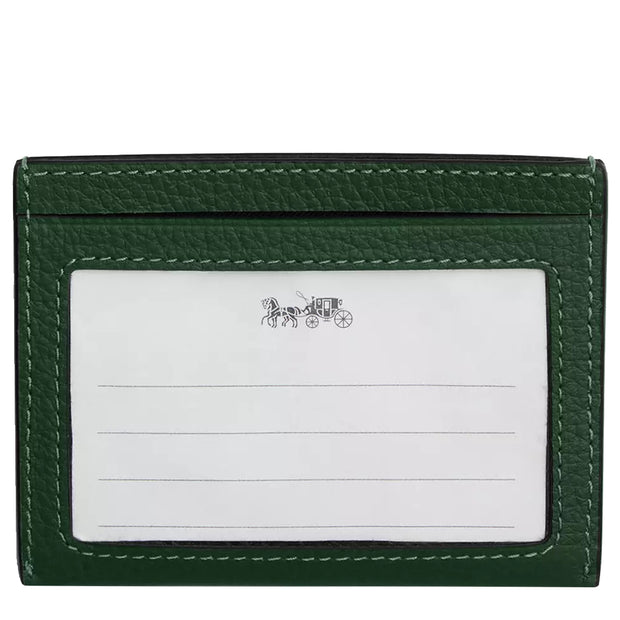 Buy Coach Slim Id Card Case in Hunter Green CP209 Online in Singapore | PinkOrchard.com