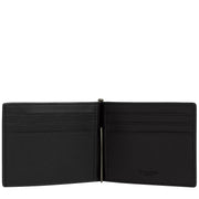 Buy Coach Slim Money Clip Billfold Wallet In Signature Canvas in Tan/ Black CY059 Online in Singapore | PinkOrchard.com