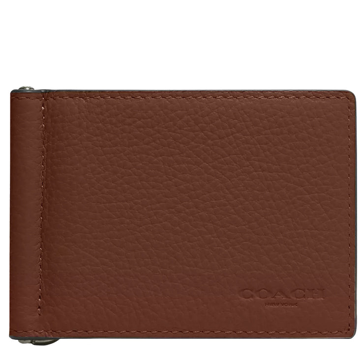 Buy Coach Slim Money Clip Billfold Wallet In Saddle CH090 Online in Singapore | PinkOrchard.com