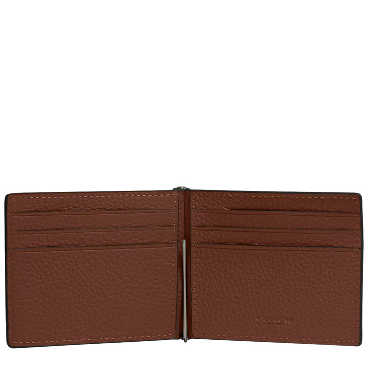 Buy Coach Slim Money Clip Billfold Wallet In Saddle CH090 Online in Singapore | PinkOrchard.com