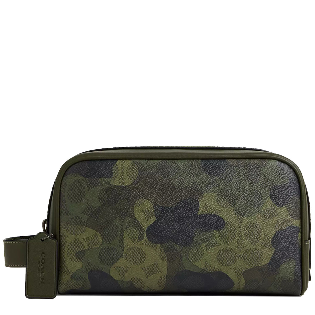 小物 rare coach camouflage pattern photo US Readystock) COACH Track Small Flap Crossbody In Signature