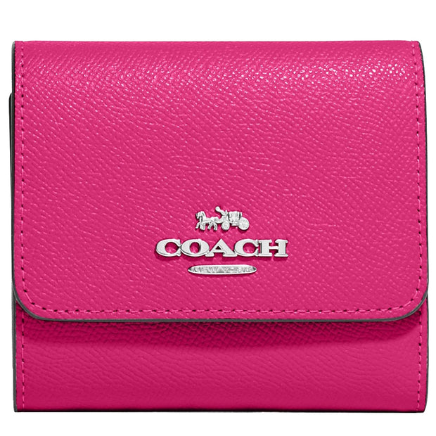 Buy Coach Small Trifold Wallet in Cerise CF427 Online in Singapore | PinkOrchard.com