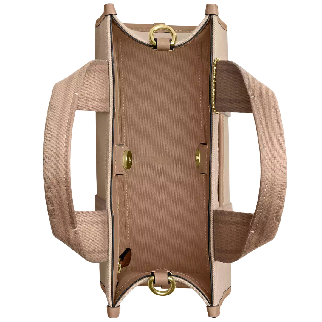 Coach Smith Tote Bag 24 - Dark Natural Multi CAK94 | Designer Bags