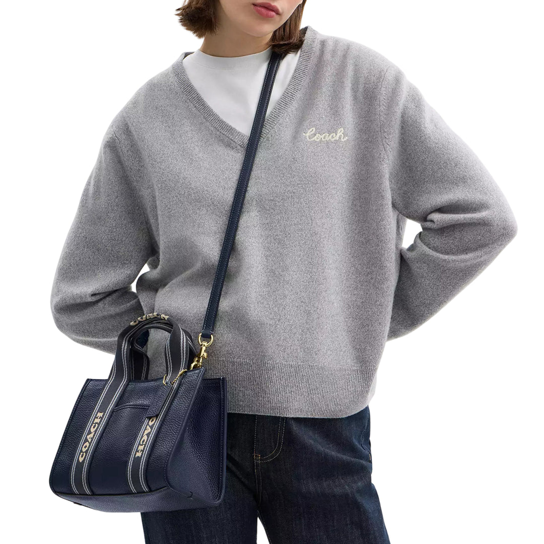 COACH スミストートバッグ24 CBH14 デニムマルチ Coach Smith Tote Bag 24 - Denim Multi CBH14 | Designer Bags Sale